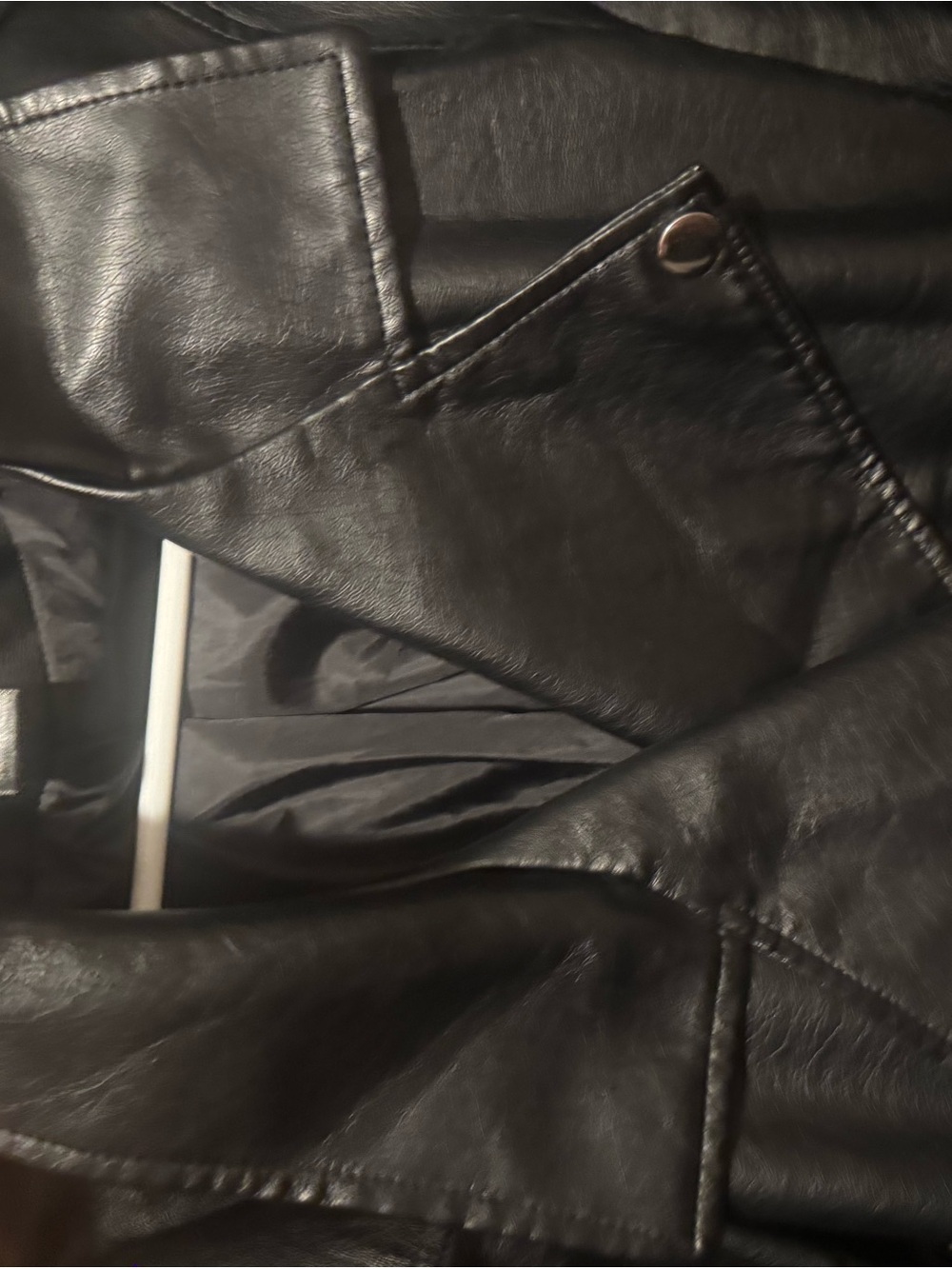 torrid Black Faux Leather Moto Jacket